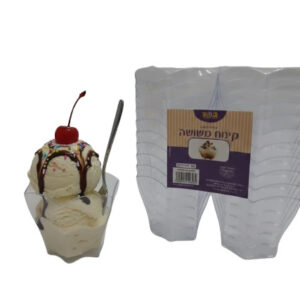 קינוחית משושה קריסטלית - 24 יחידות