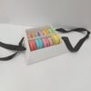 ⁦קופסה PVC עם ידיות שחורות + מכסה - מחולקת ל2⁩ – תמונה ⁦3⁩